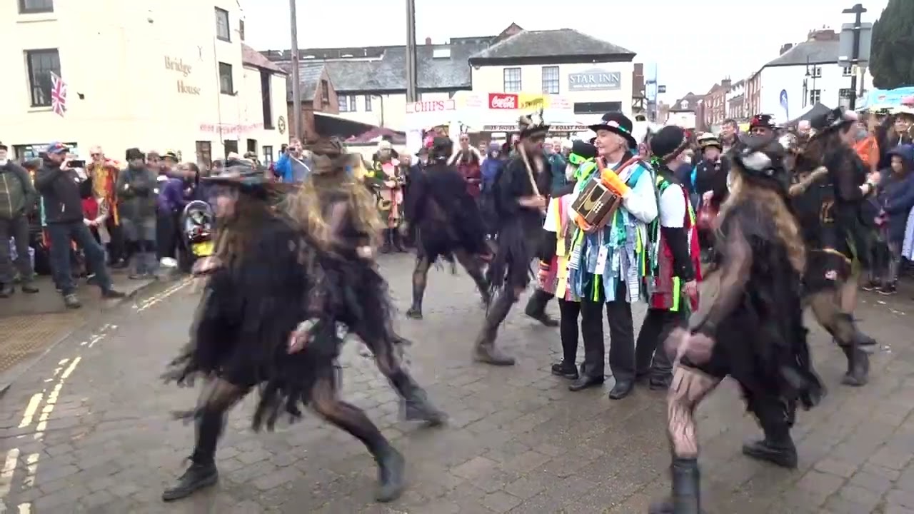 Beltane Border Morris - Firedance - Upton Folk Festival 30 Apr 23