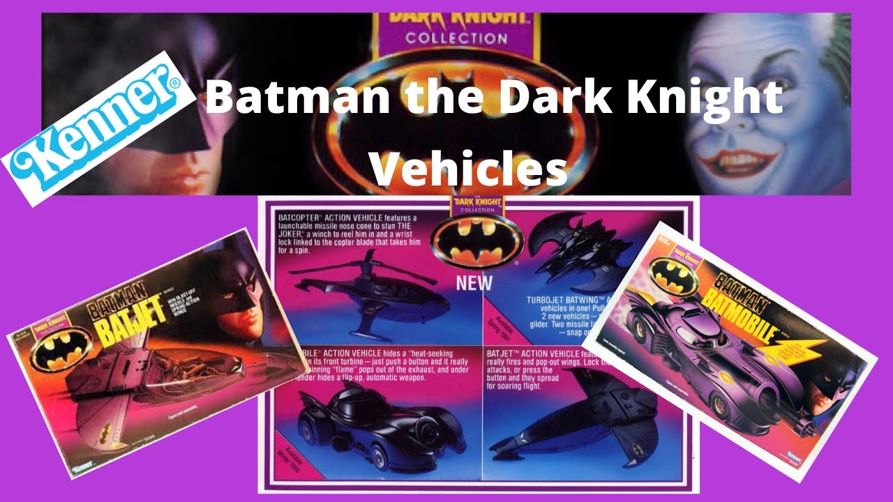 Kenner Batman The Dark Knight Collection Vehicles Review and Guide
