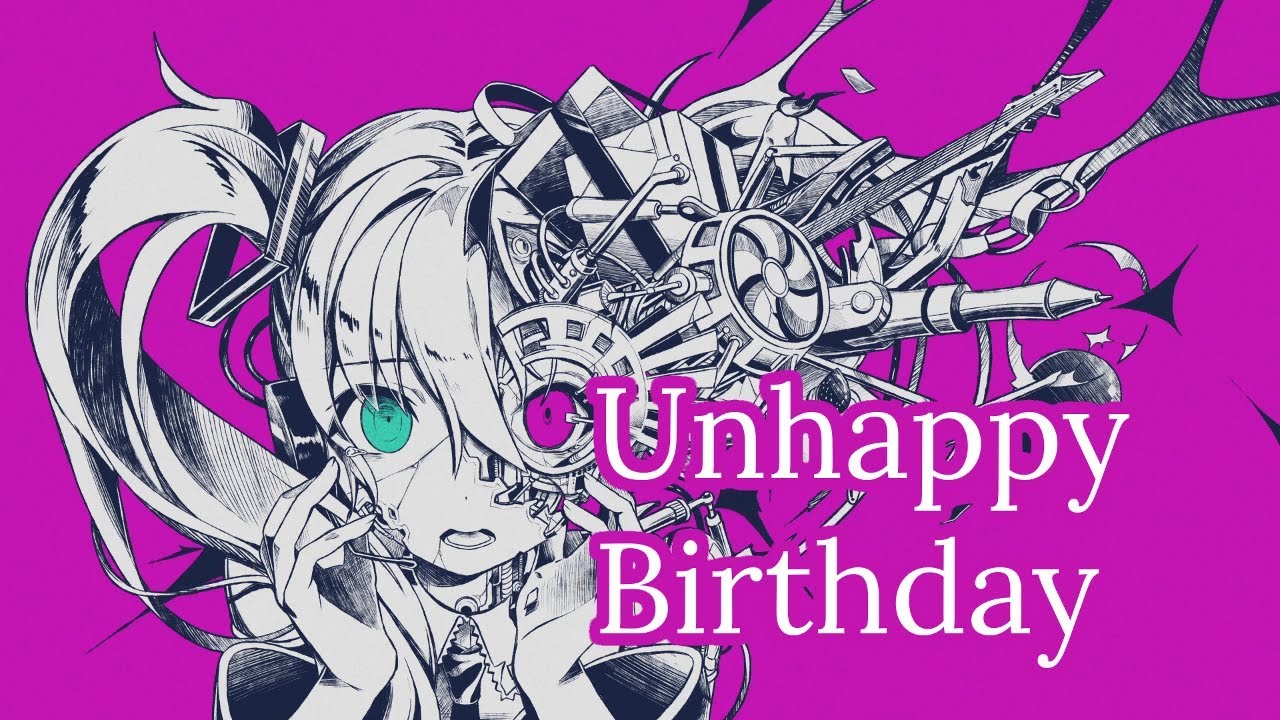 【Kairiki Bear ft. Hatsune Miku】 Unhappy Birthday (アンハッピーバースデイ) - English Subbed