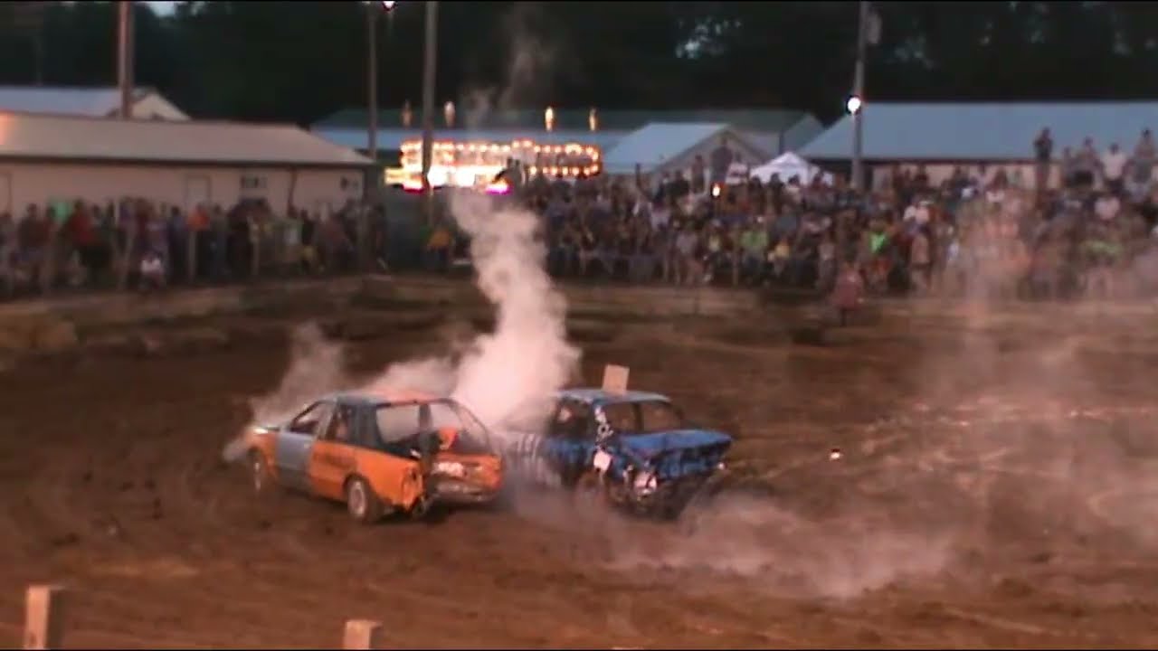 2013 Owen County Fair Mini Car Demolition Derby