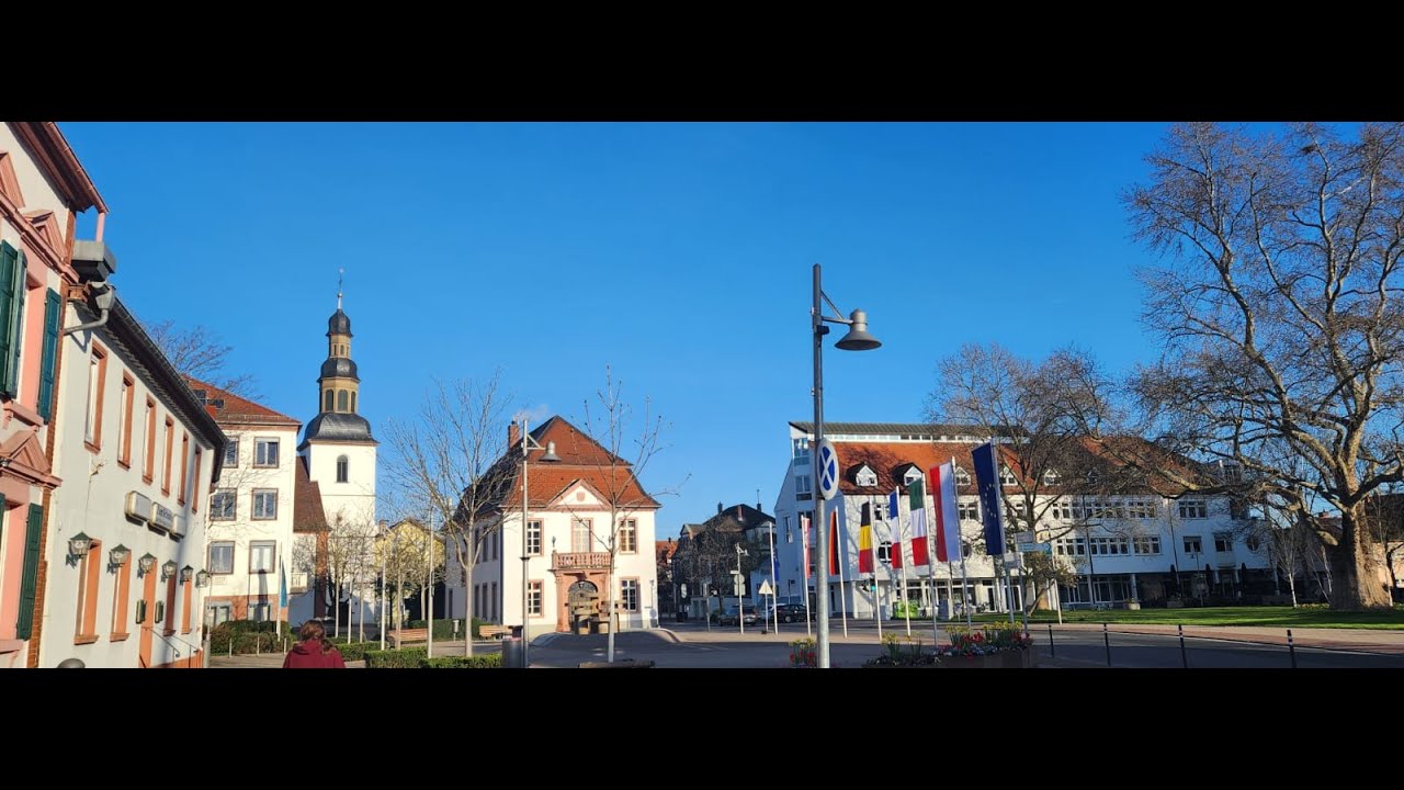 Um Tour por Lampertheim, Alemanha, A tour of Lampertheim, Germany.