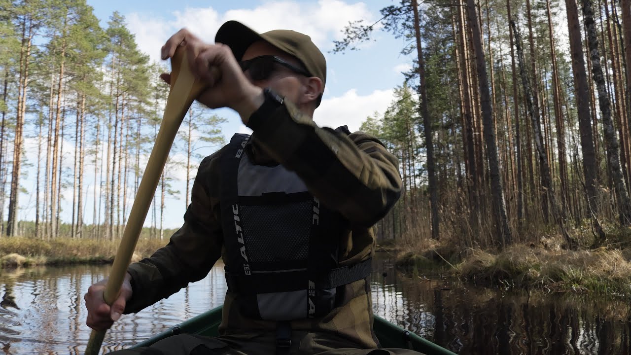 Kanoottikalassa - kevään ensimmäinen melontaretki