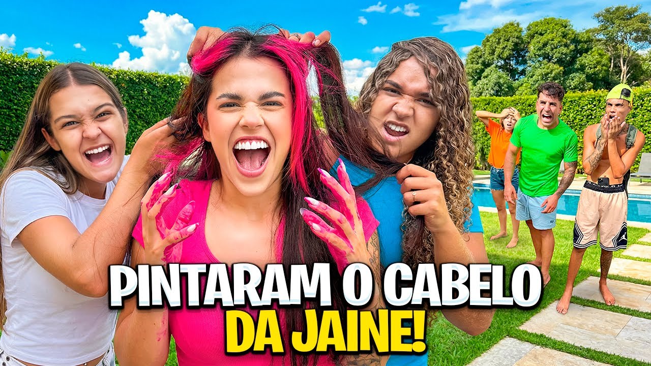 MUDARAM O VISUAL DA JAINE RADICALMENTE E FICOU HORRÍVEL *o cabelo não tá mais verde?