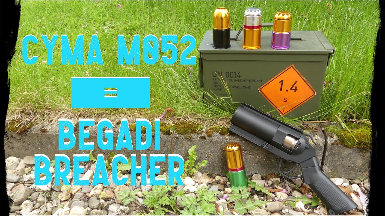 [Unboxing] Begadi Breacher/Cyma M052 Granatwerfer Airsoft/Softair