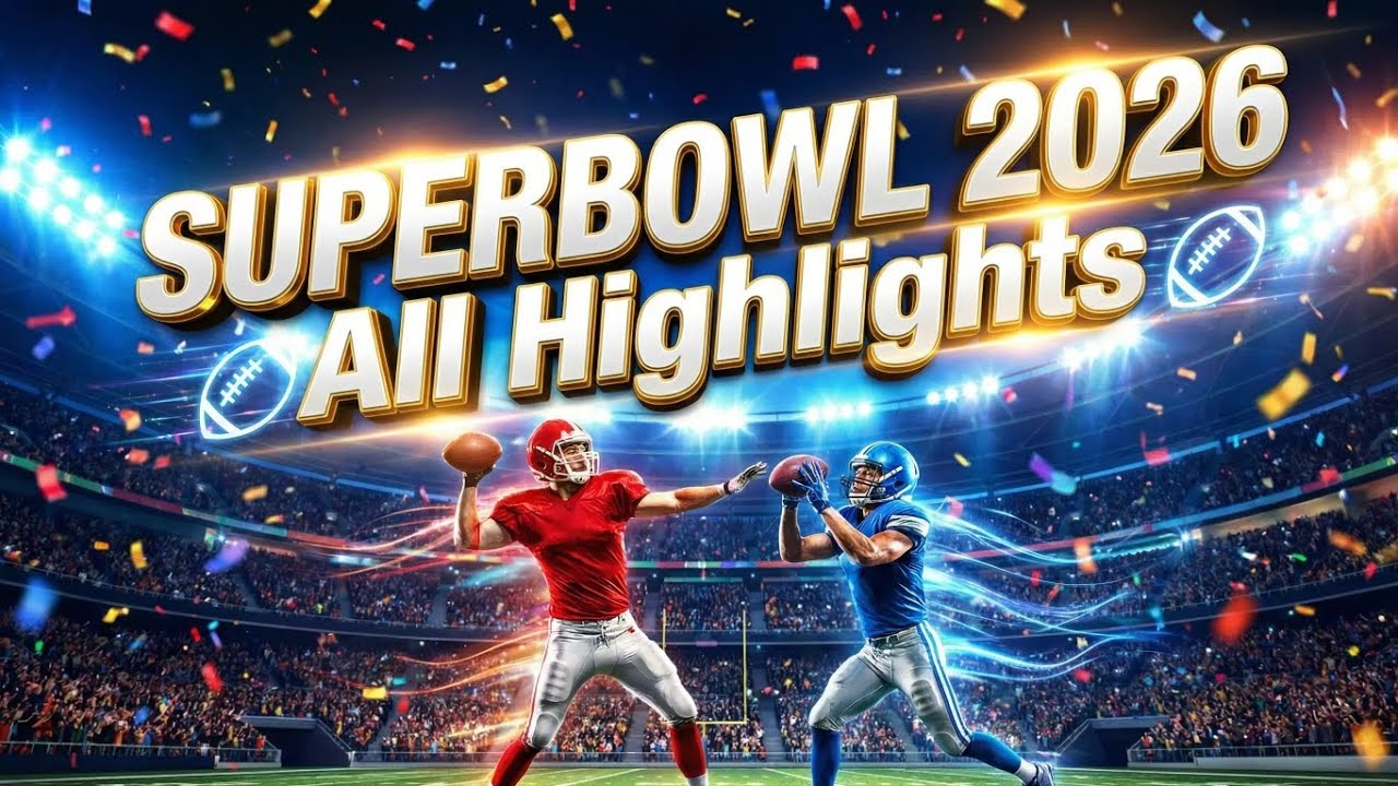 All 2026 SUPERBOWL HIGHLIGHTS 