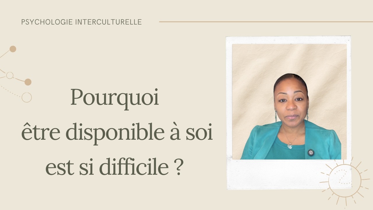 Pourquoi être disponible à soi est si difficile ? ⎪Disponibilité à soi