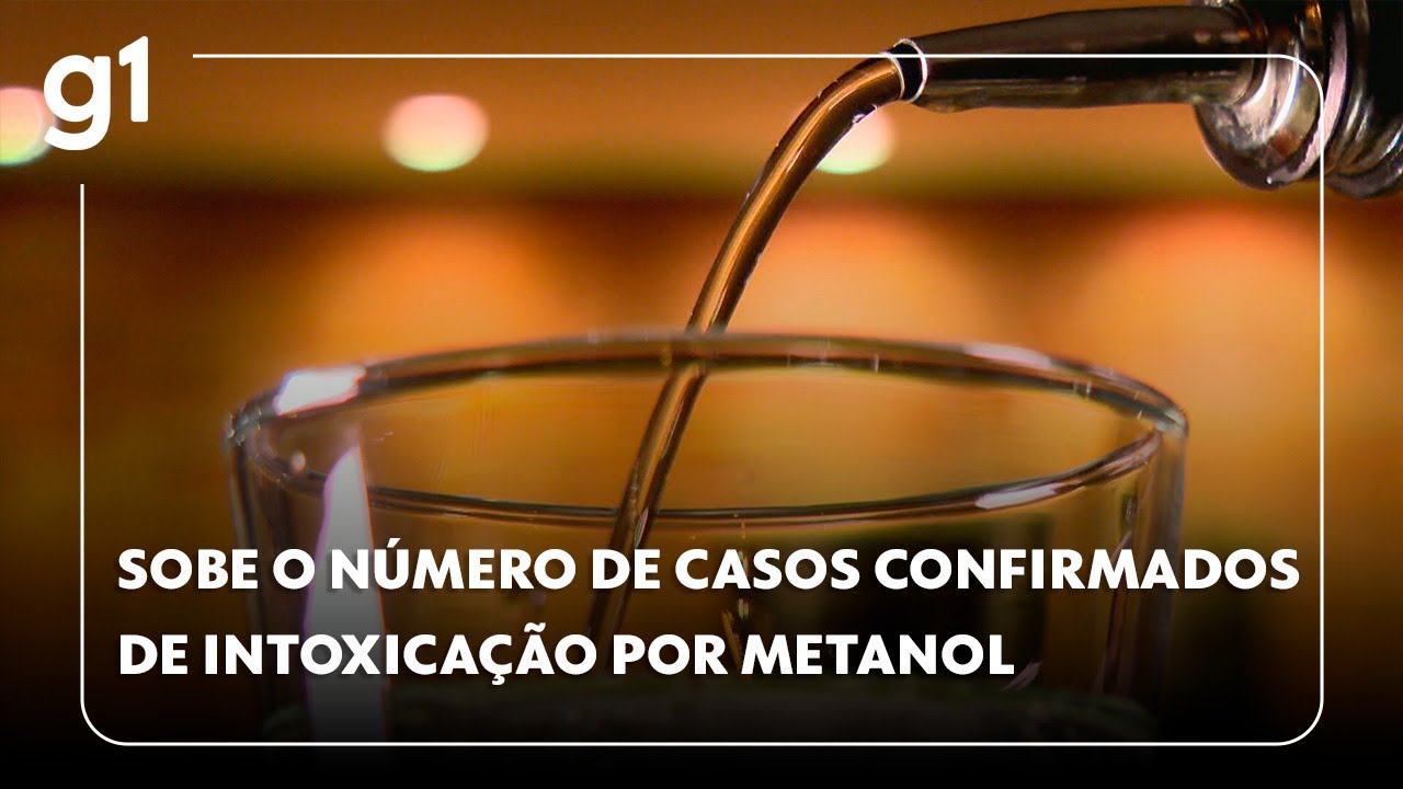Sobe para 59 o número de casos confirmados de intoxicação por metanol #g1