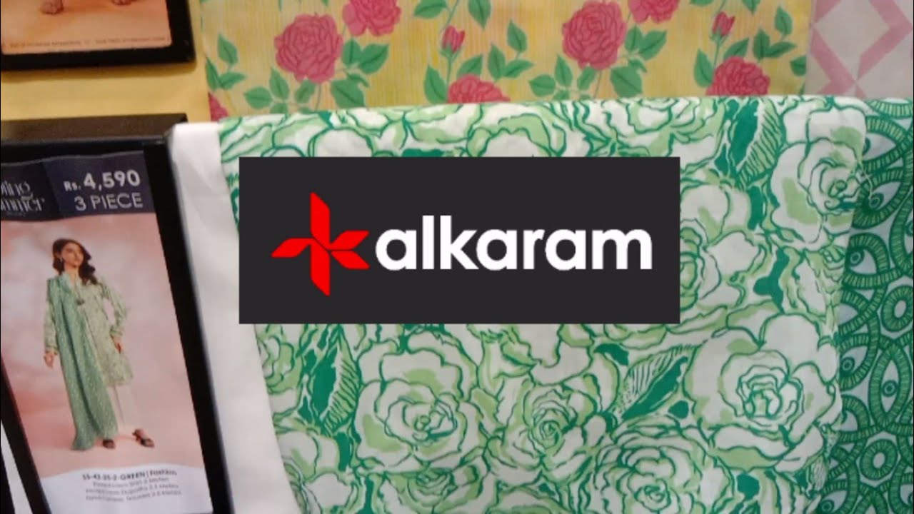 Alkaram studio New Lawn collection 2025 || Unstitched Painted & Embroidered 3pc Suits