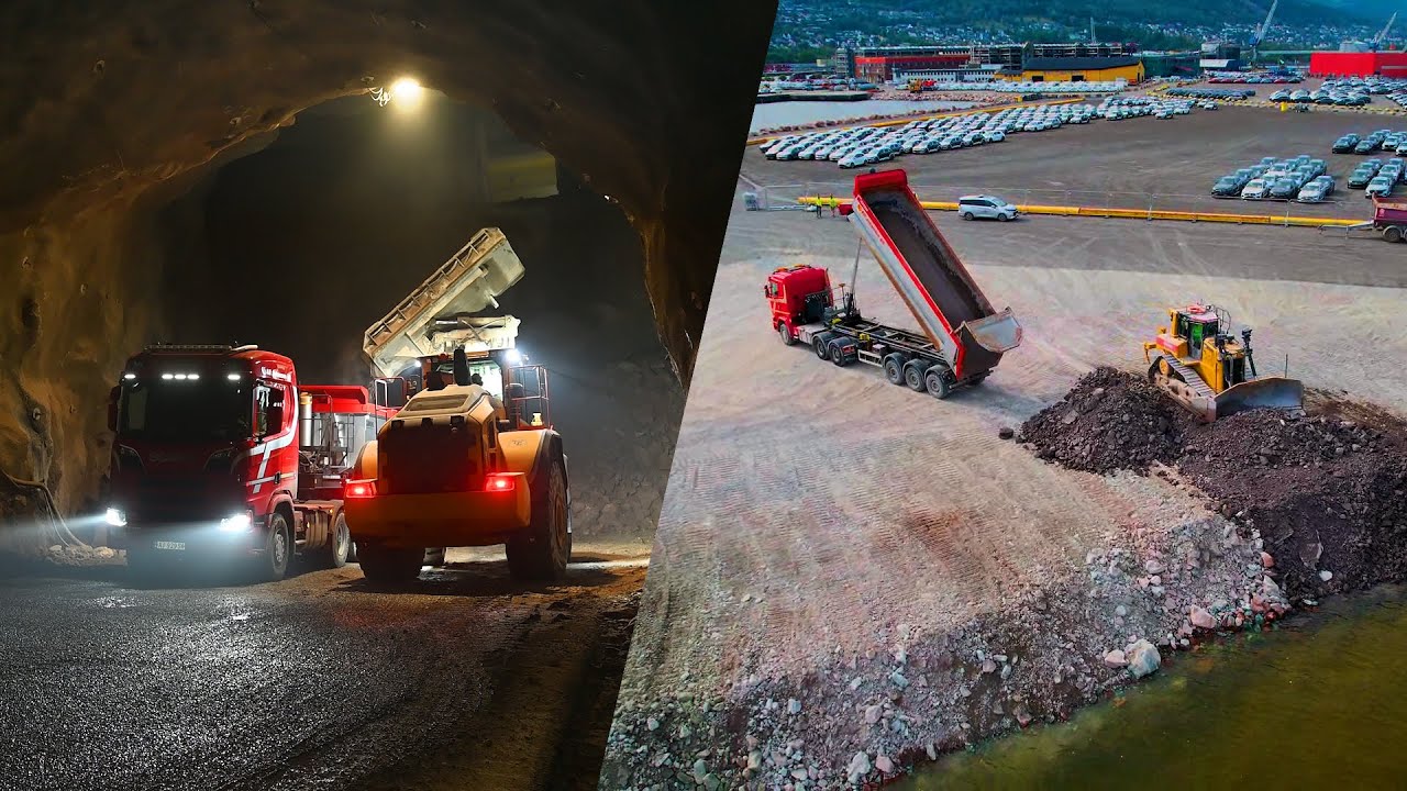 Bane NORs Tunnelstein Blir Nytt Havneareal i Drammen