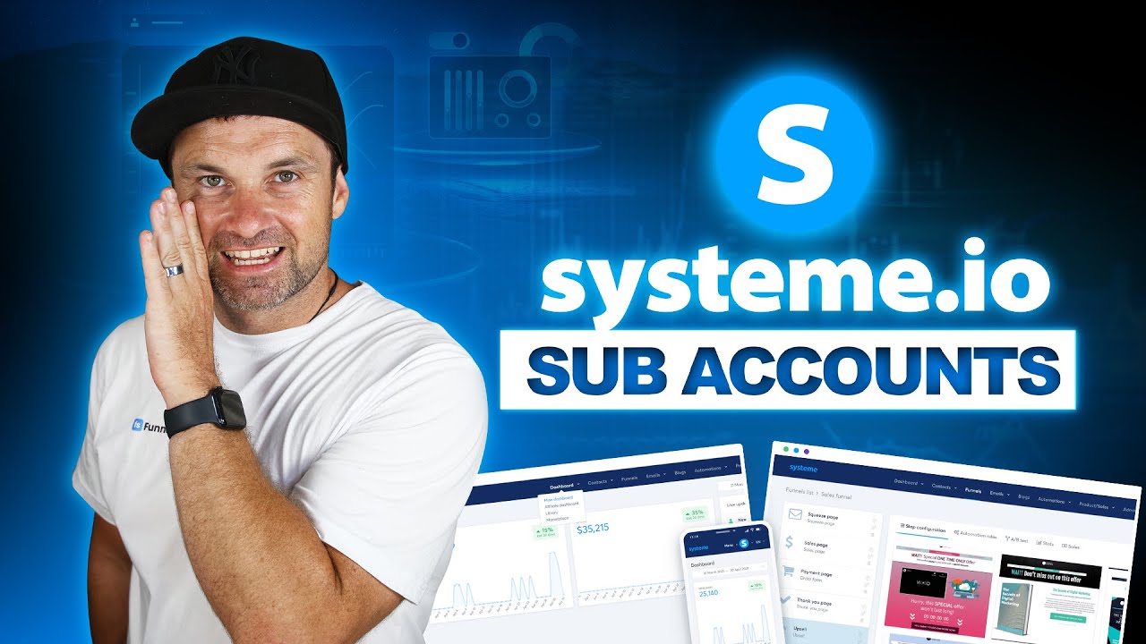 Systeme io Sub Accounts ✅ Unlimited Sub-Accounts Same Plans!