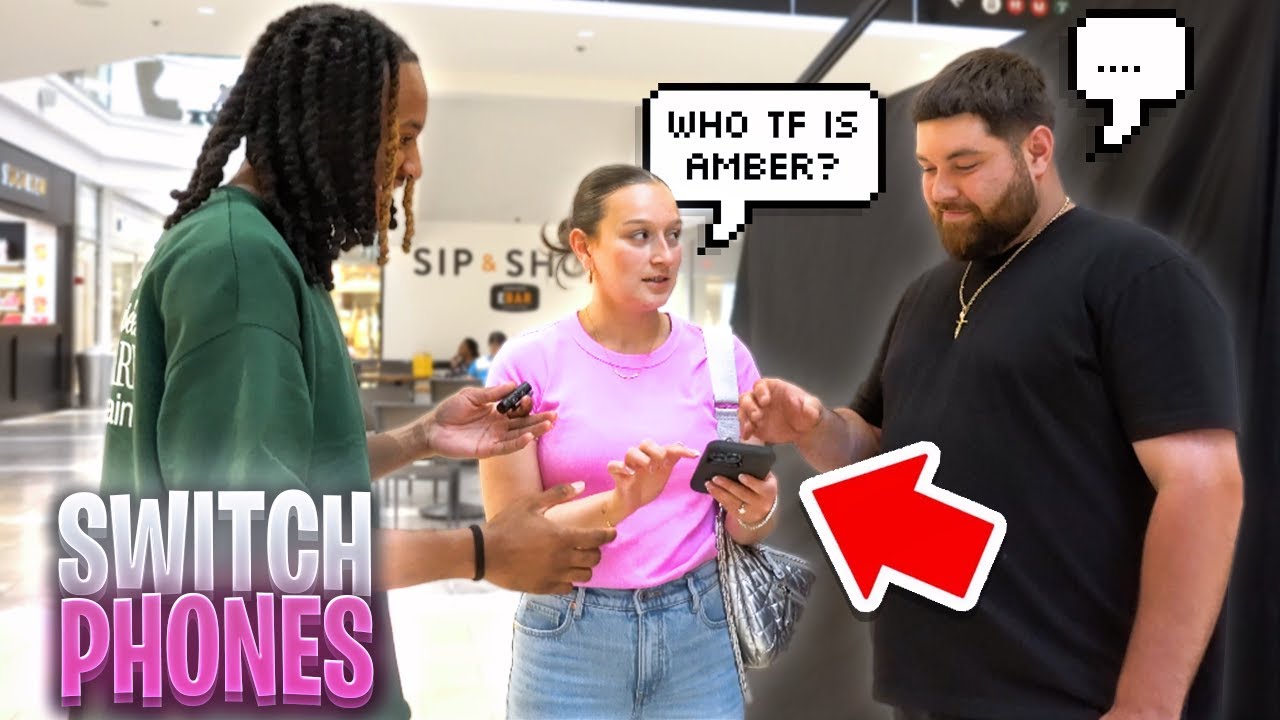 Making Couples Switch Phones 36 💔 *LOYALTY TEST* NYC PUBLIC INTERVIEW