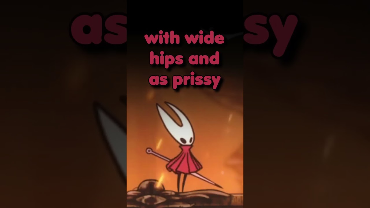 От L до туза #hollowknight #видеоигры #шорты #шершень #кружево #silksong #пародия