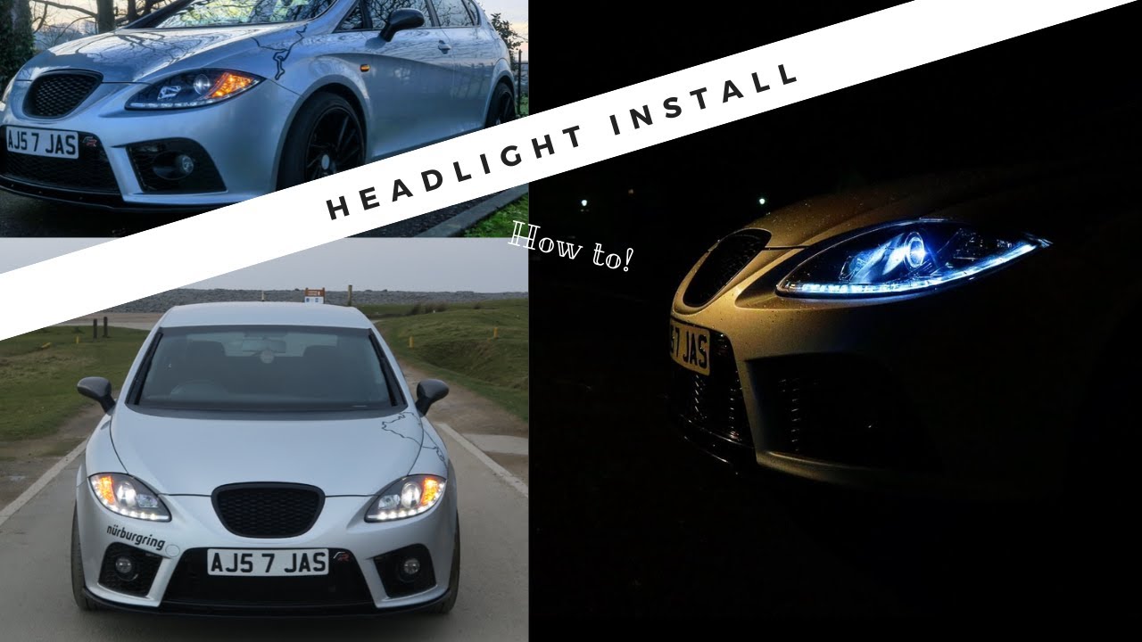 Установка фар на Seat Leon Mk2 | Инструкция | JSMK