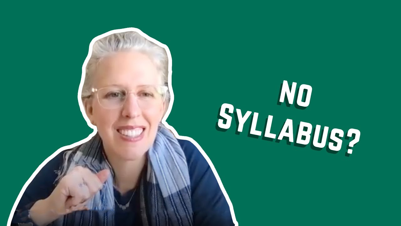 Why would teachers not use a Syllabus?