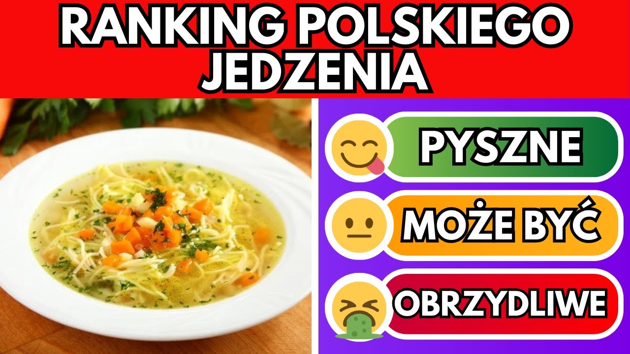 Ranking Polskiego Jedzenia! | Słodycze, Dania, Potrawy