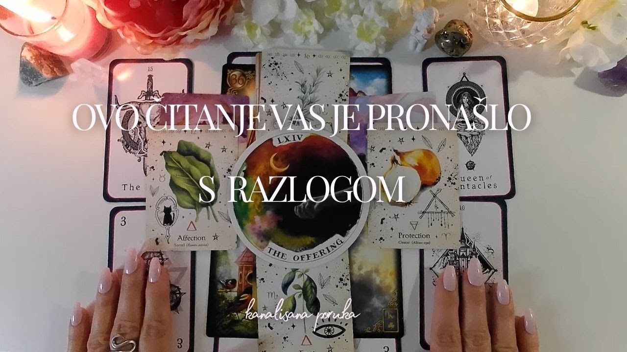 🌠Ova poruka će vas naći U PRAVO VREME! 💌 Tarot čitanje - kanalisana poruka 🤍✨