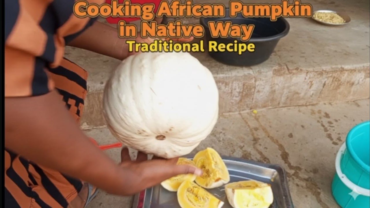 The ultimate Traditional way to cook African pumpkin (Anyu) and Akidi