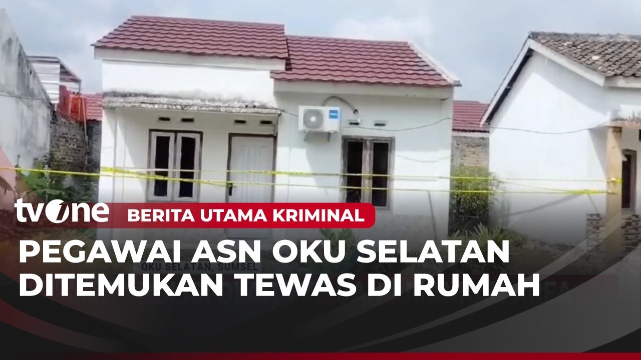 Jasad Pegawai ASN Tewas Mengenaskan di Dalam Rumah | Berita Utama Kriminal