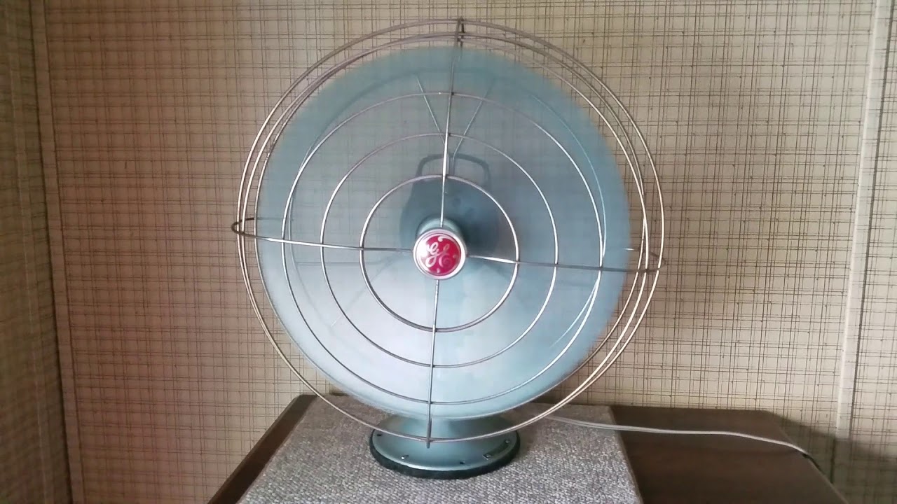 Vintage GE Vortalex 16 Oscillating Fan