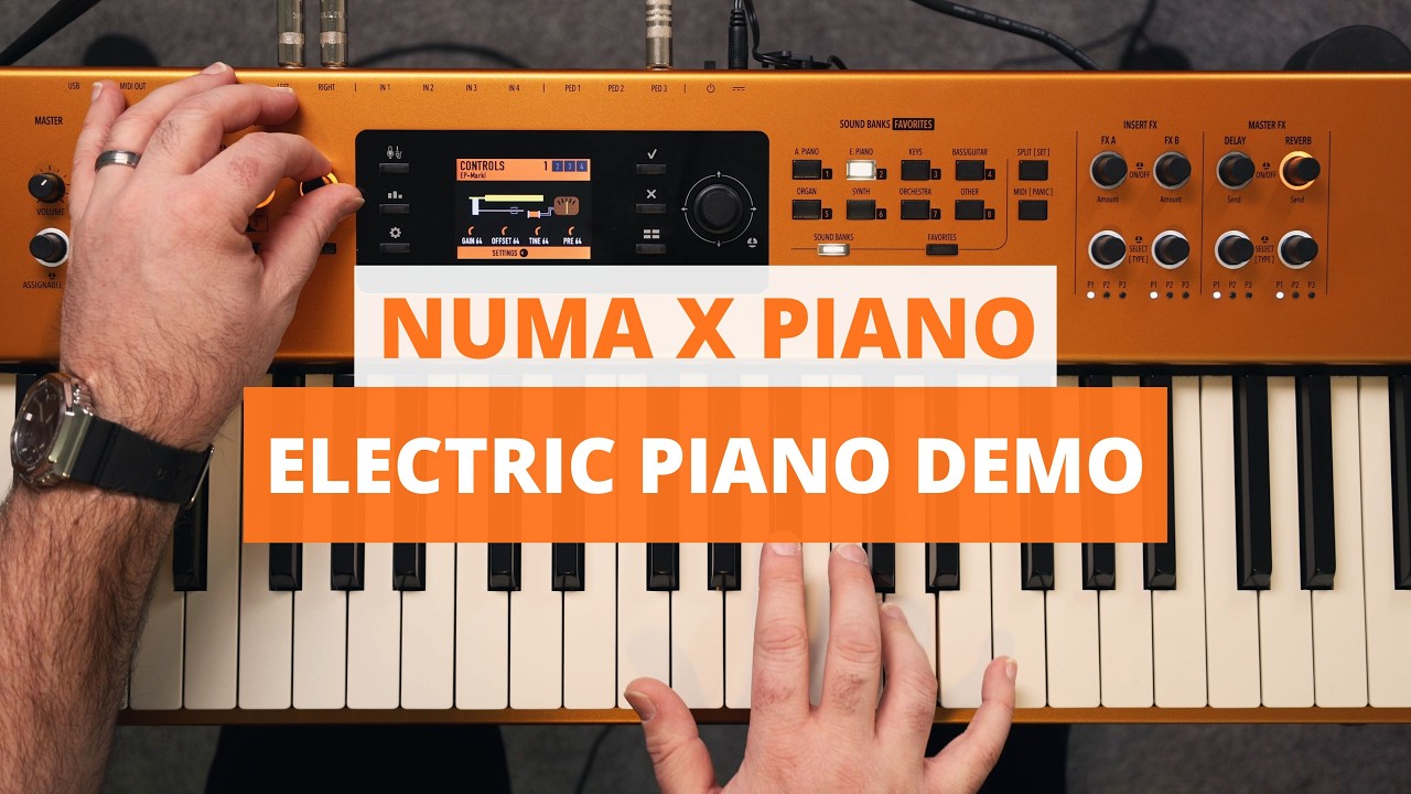 Studiologic Numa X Piano GT SE &mdash; демонстрация электрического пианино