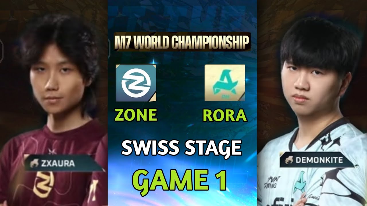 [GAME 1] ZONE VS AURORA PH SWISS STAGE M7 CHAMPIONSHIP DAY 3 