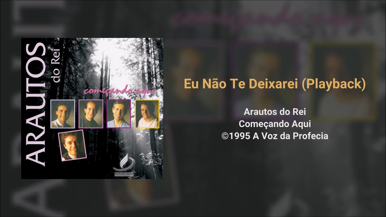 Eu Não Te Deixarei (Playback)