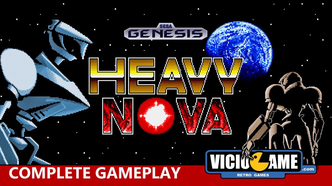 🎮 Heavy Nova (Mega Drive) Complete Gameplay