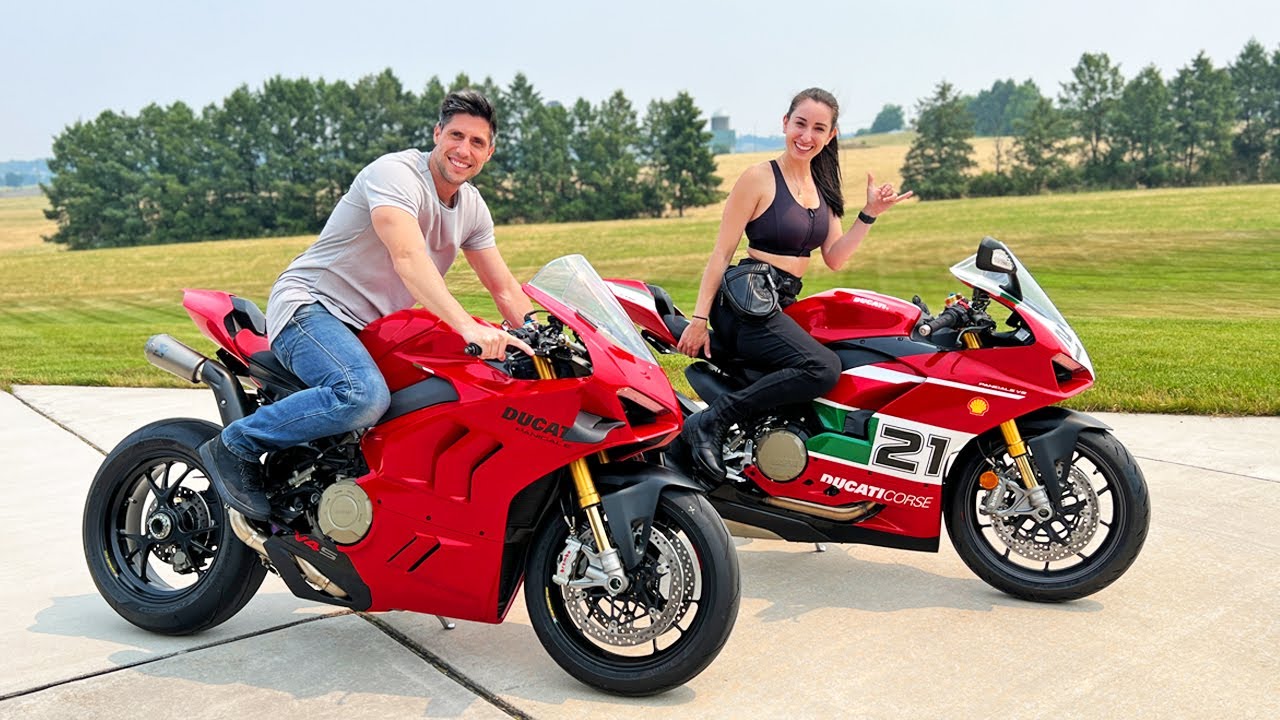 First Ride with My Girlfriend on Her new Panigale V2 Bayliss!!!
