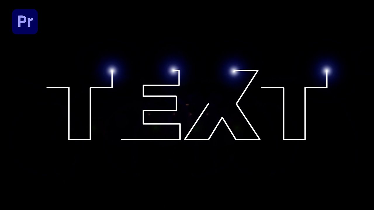 Красивое появление текста в After Effects