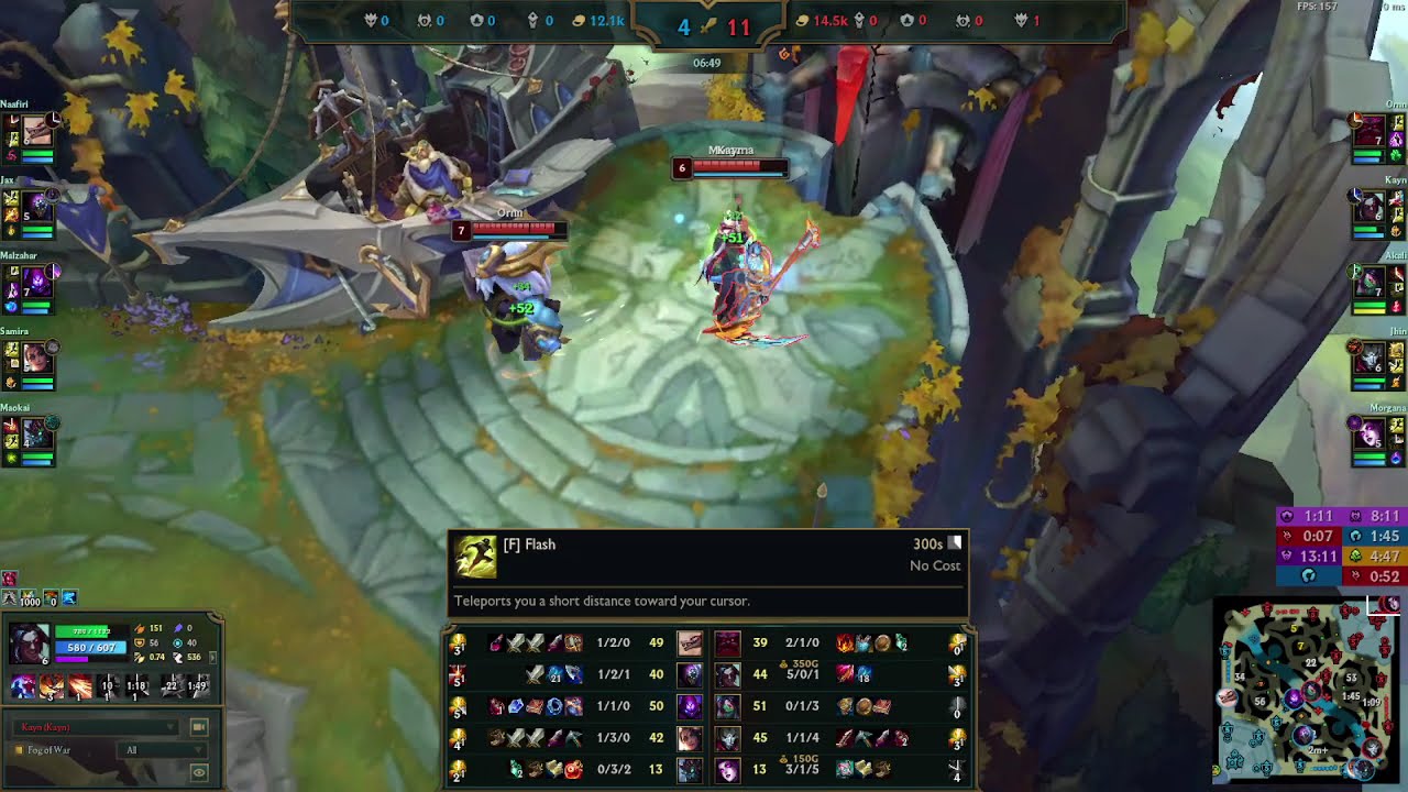 Kayn - 20/0/7 - ESMERALDA 4