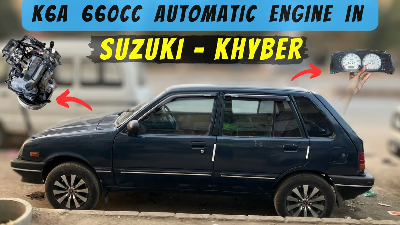 Suzuki Khyber 660cc Automatic 😟 || K6a 660cc Automatic Engine In Suzuki Khyber | Ep 01