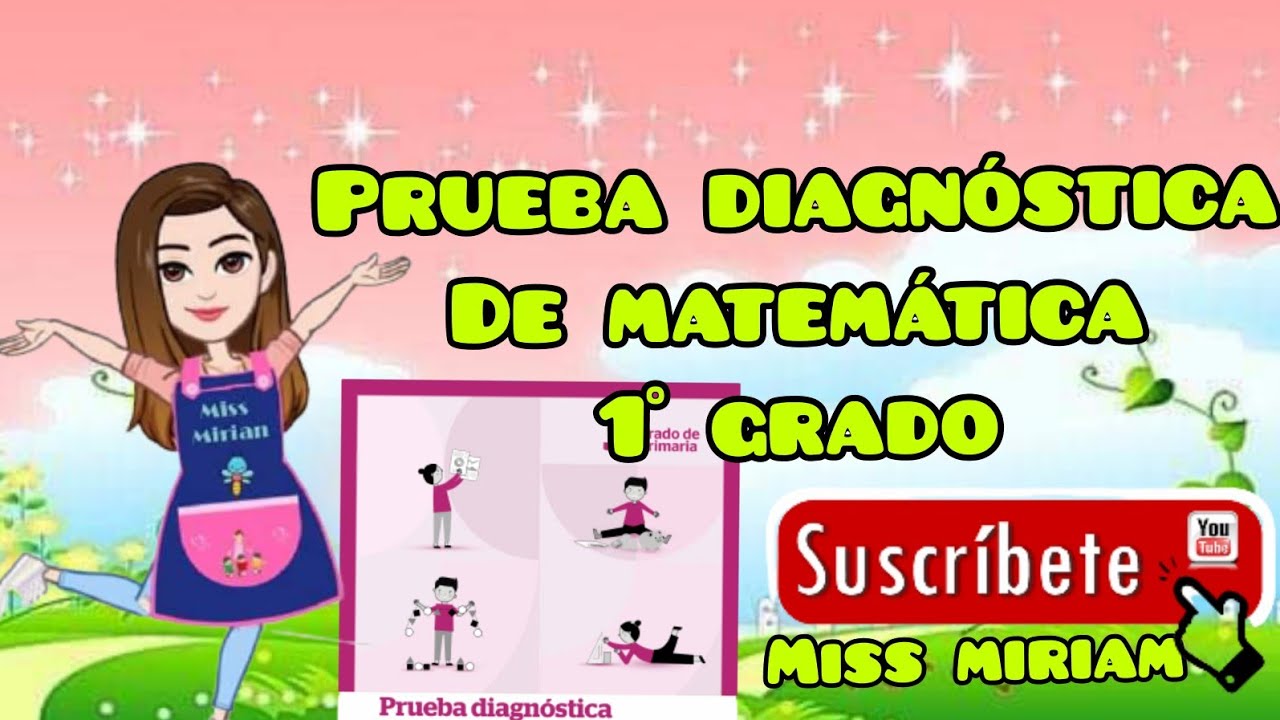 PRUEBA DIAGNÓSTICA DE MATEMÁTICA 1°GRADO- KIT DE EVALUACIÓN