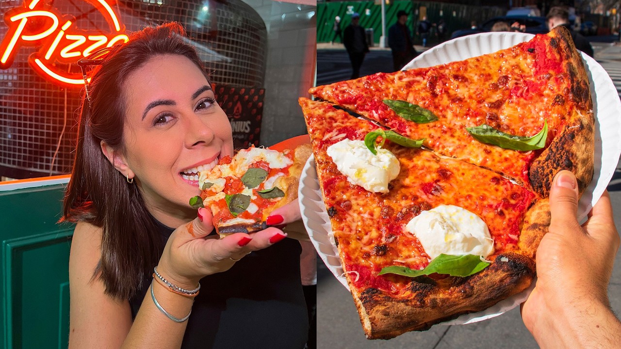 Top 3 Pizzas e Sobremesas Viralizadas de Nova York