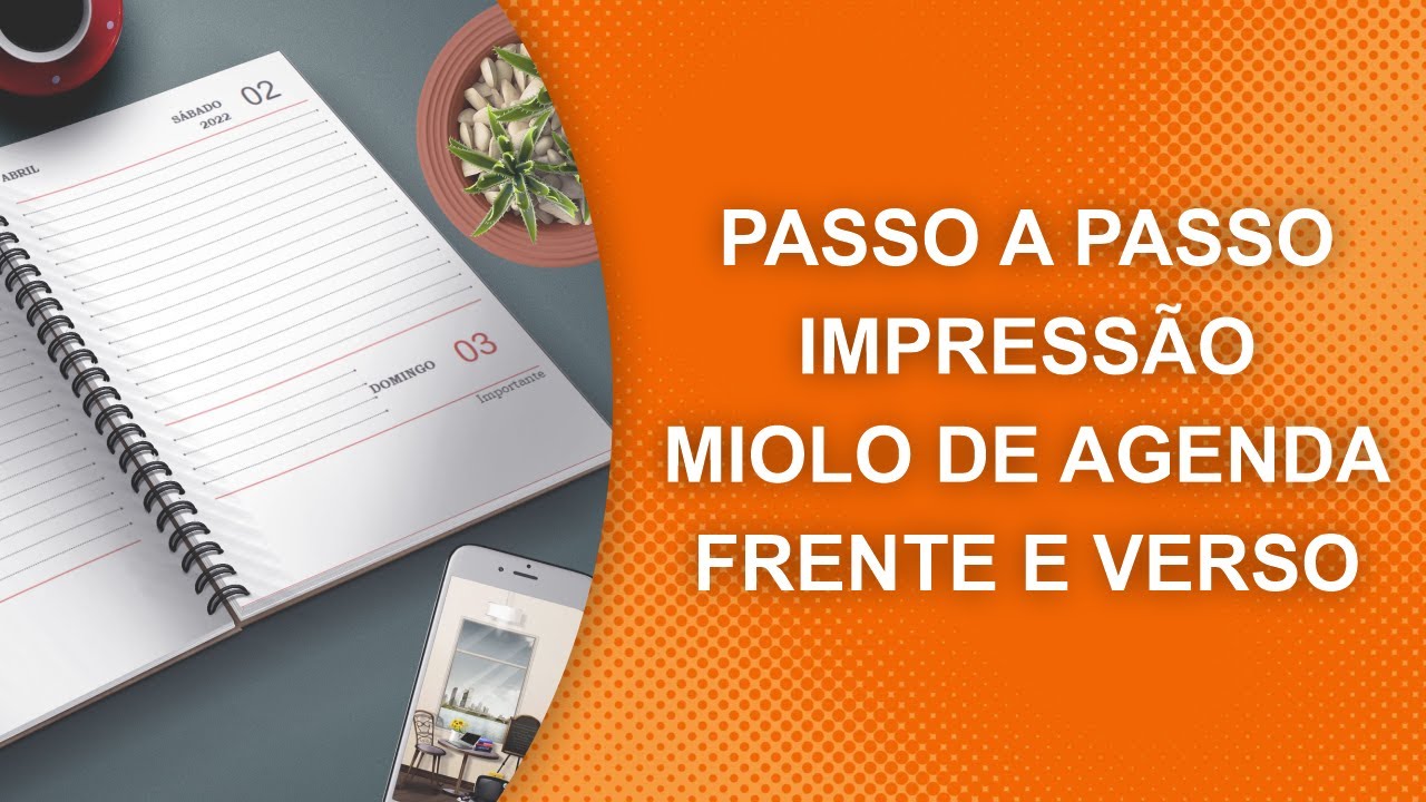 Como Imprimir Miolo de Agenda A5 Frente e Verso em Casa