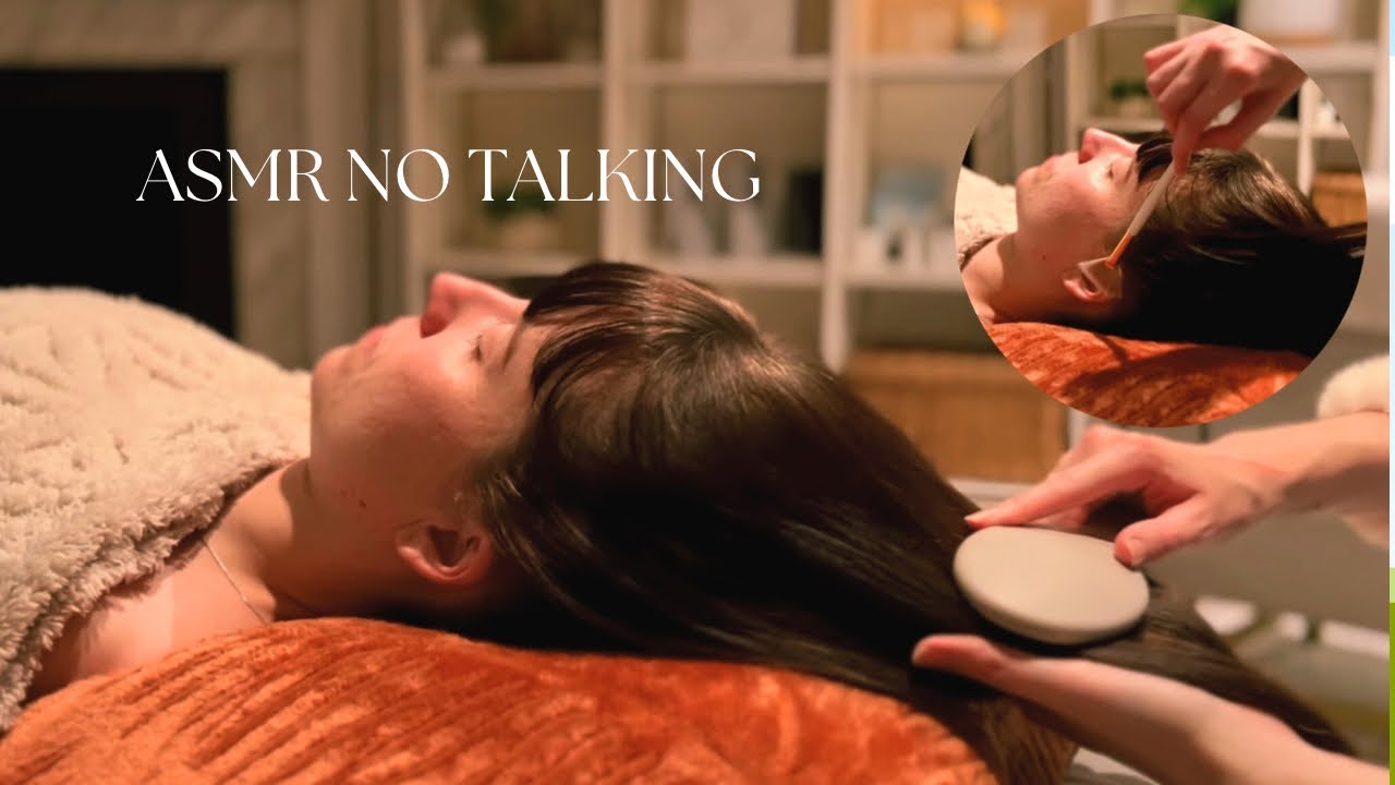 ASMR Soft & Sleepy Hair Play, Skin Brushing & Genuine, Nurturing Care. (NO TALKING)