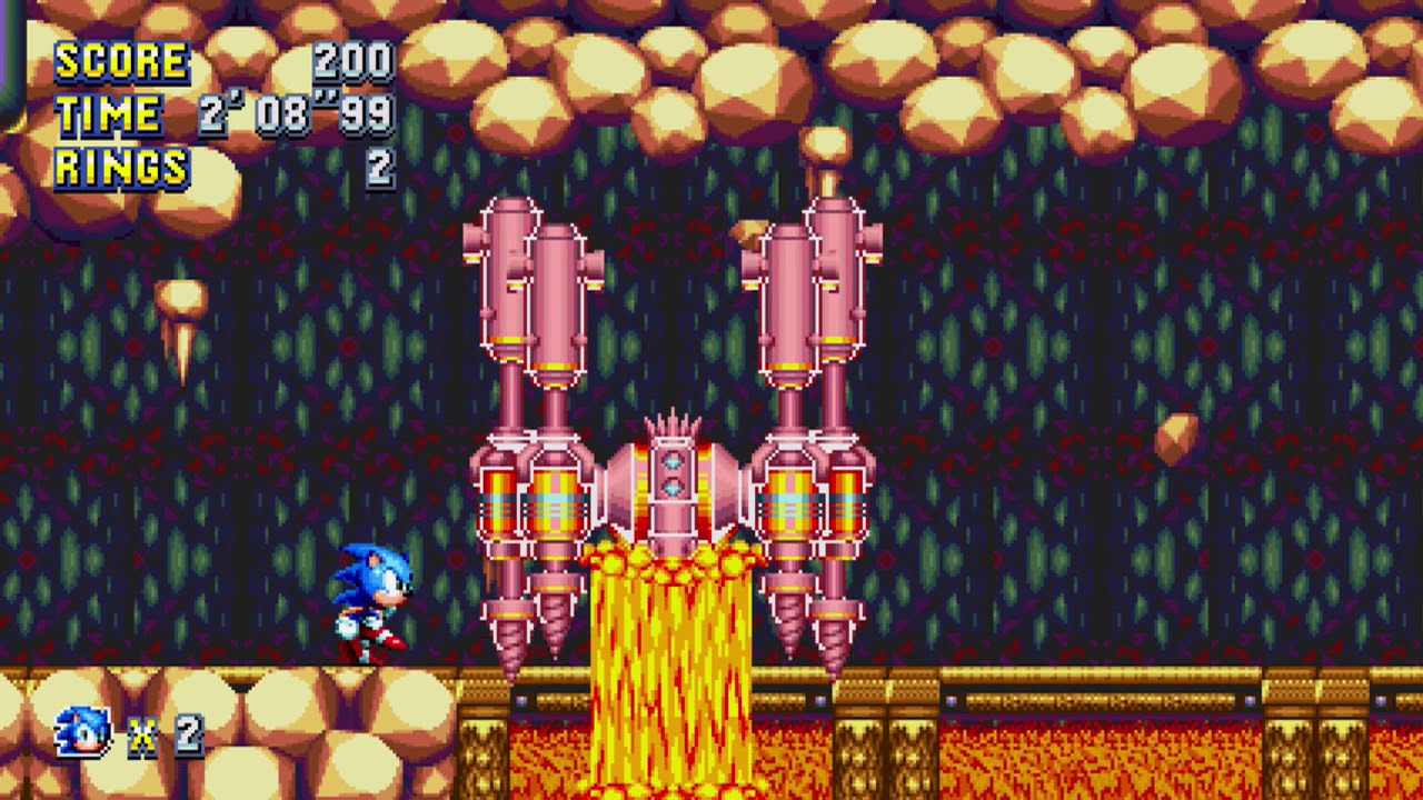 Sonic Mania Boss 20 - Driller Droid