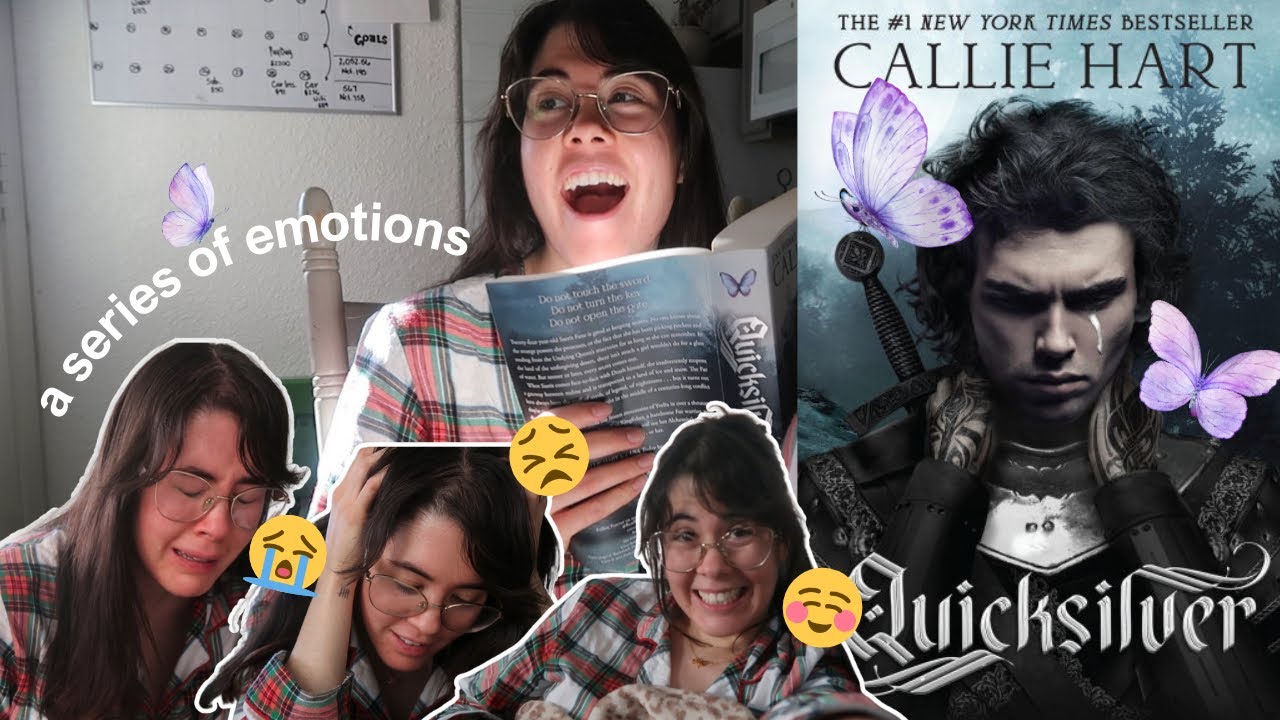 (SPOILER VLOG) READ &lsquo;Quicksilver&rsquo; WITH ME🗡️🩶🦋