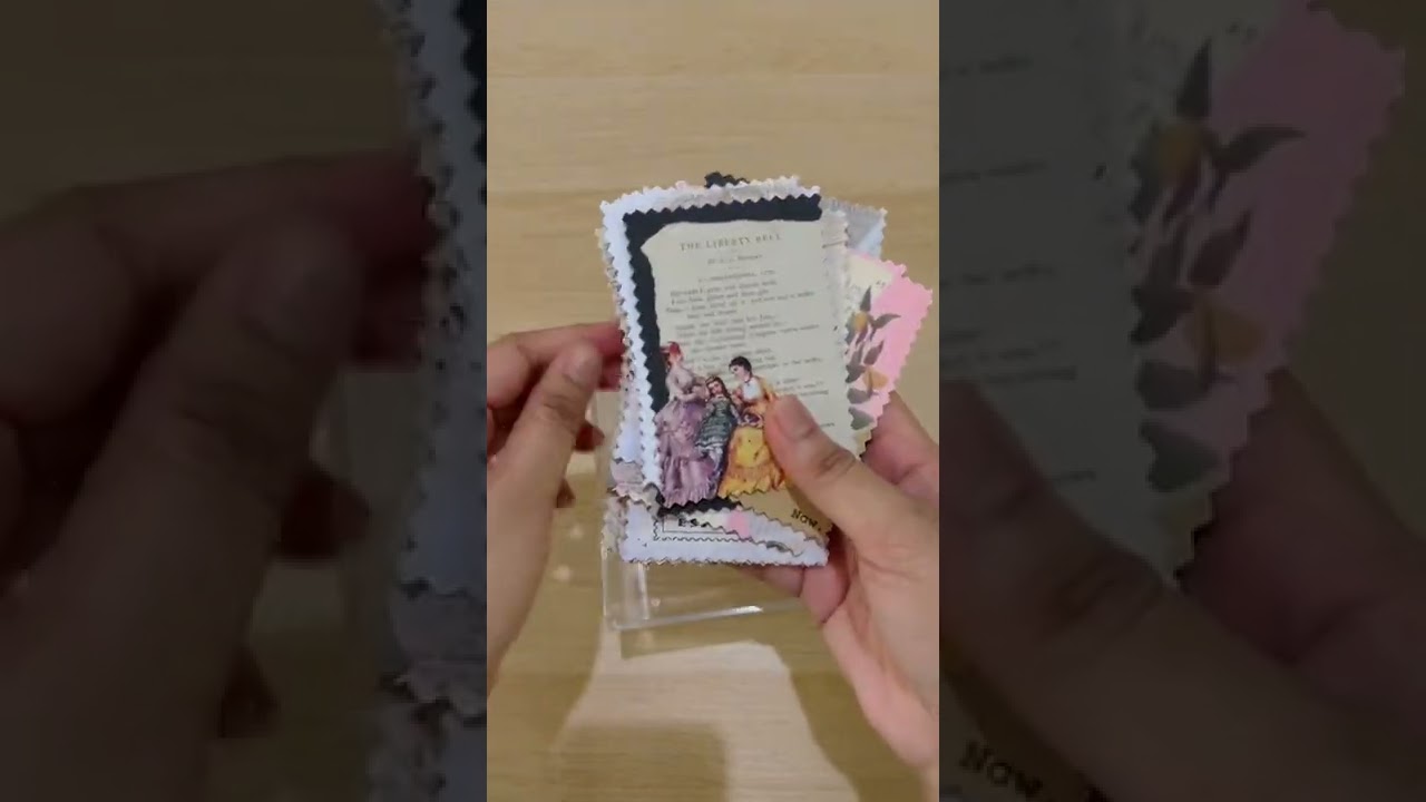 [Shorts] Vintage Junk Journal Cards part 1