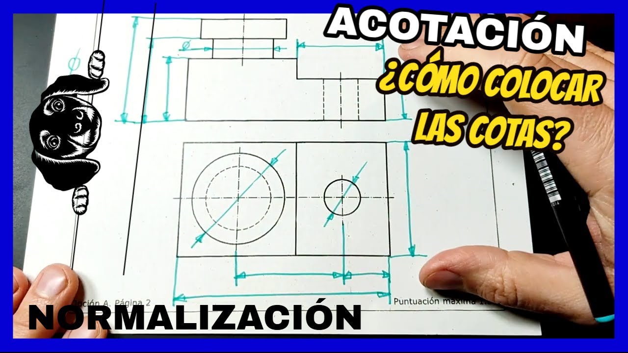 ACOTACIÓN - racionamiento para poner cotas 👉eBau Extremadura 