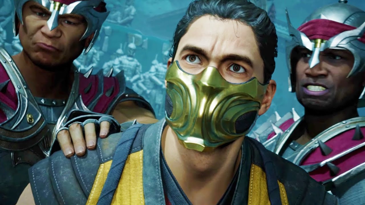 MK1 Sub-Zero Betrays Scorpion For Shang Tsung Scene Mortal Kombat 1 2023