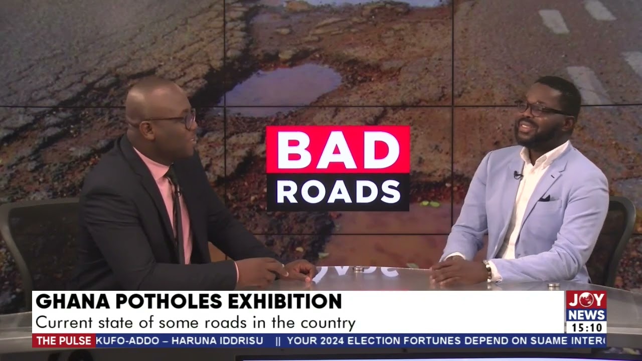 The Pulse|| Ghana Pothole Exhibition: Current state of some roads in this country