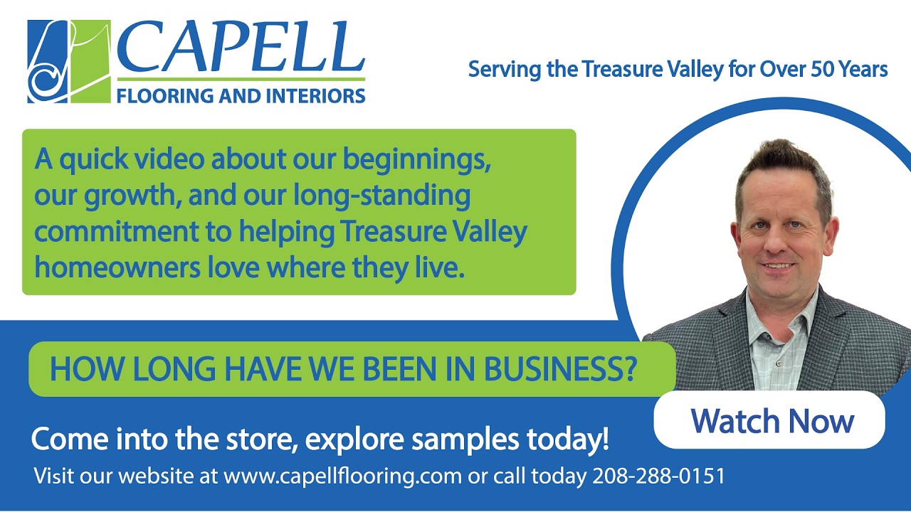 How Long Has Capell Flooring Been in Business? (Since 1974) | Meridian ID