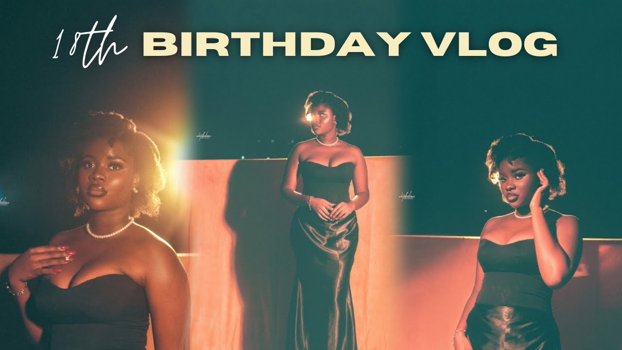 My 18th birthday vlog ✨ | prep, photoshoot, a celebrity wished me …