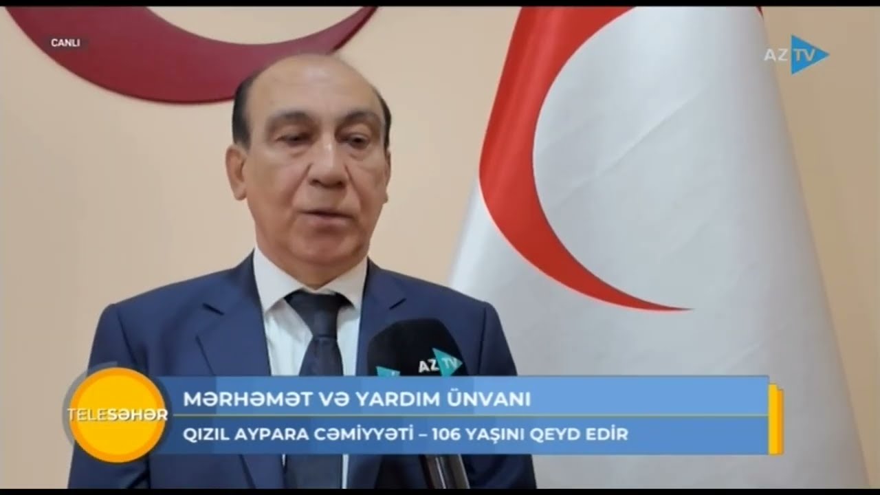 Azərbaycan Qızıl Aypara Cəmiyyəti – 106 il mərhəmət və dəstək yolunda