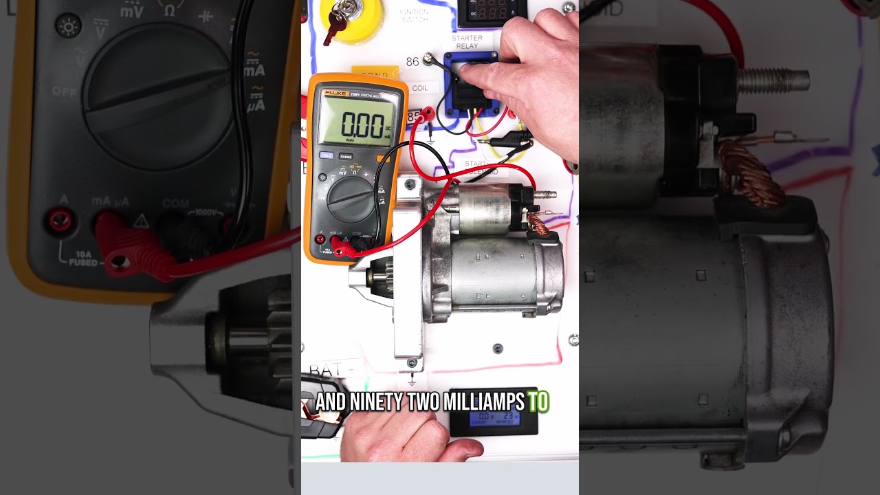 Starter Relay Current Flow &ndash; From Milliamps to Hundreds of Amps!