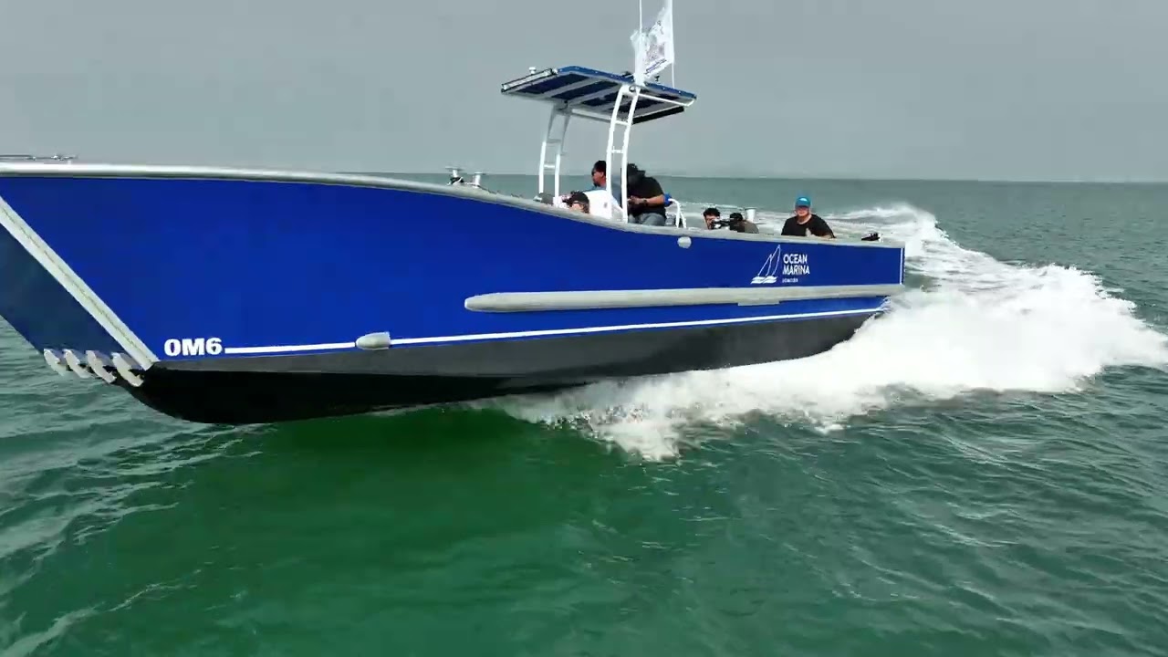 SeaCat Ships cutting-edge 9.6M Aluminium rescue boat for Ocean Marina, Thailand.