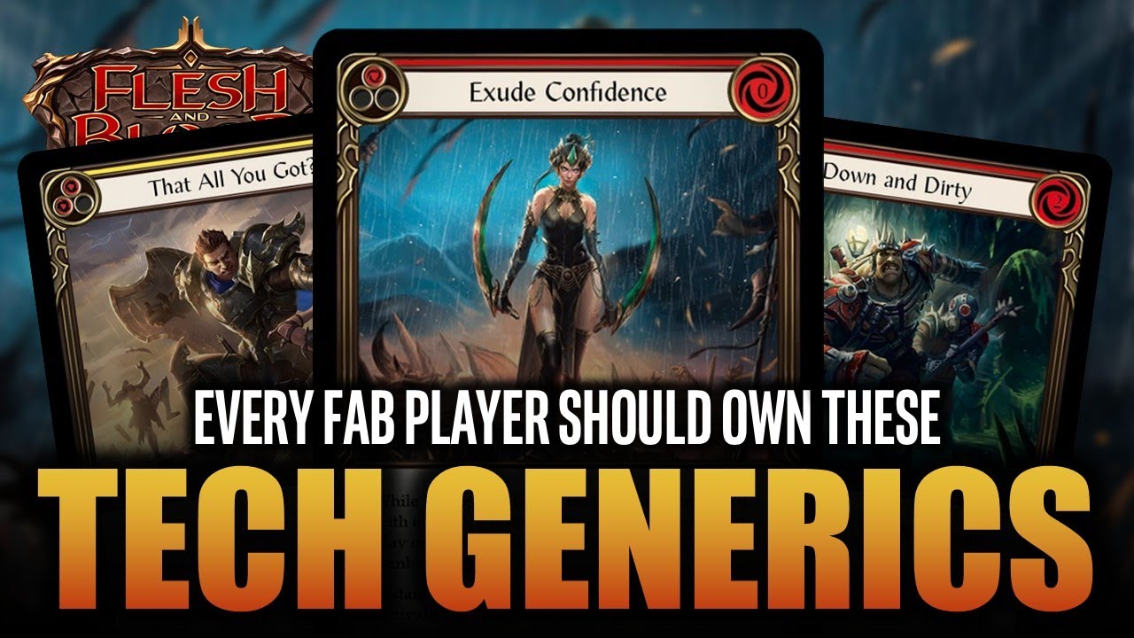 Tech Generics Every FaB Player Should Own! | Flesh and Blood TCG | Go Again! Ep791