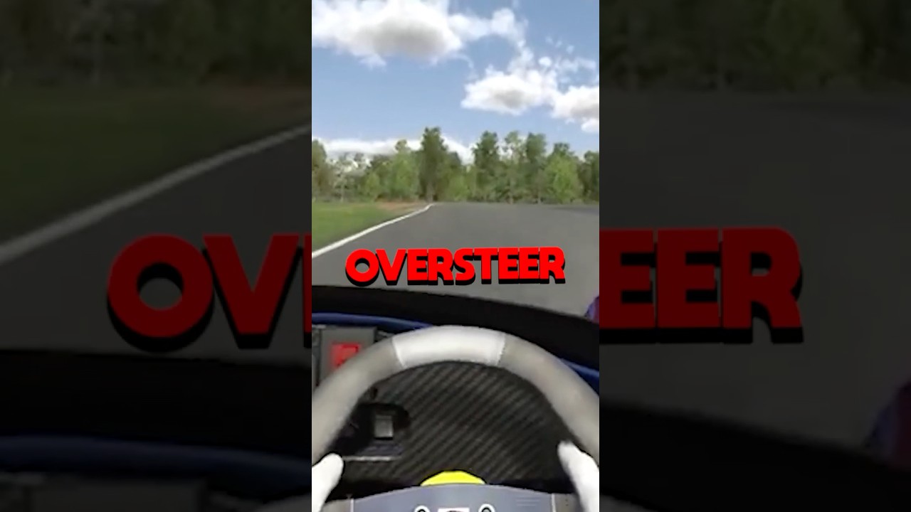 THIS Is How To Recover From Oversteer #shorts #simracing  #motorsport