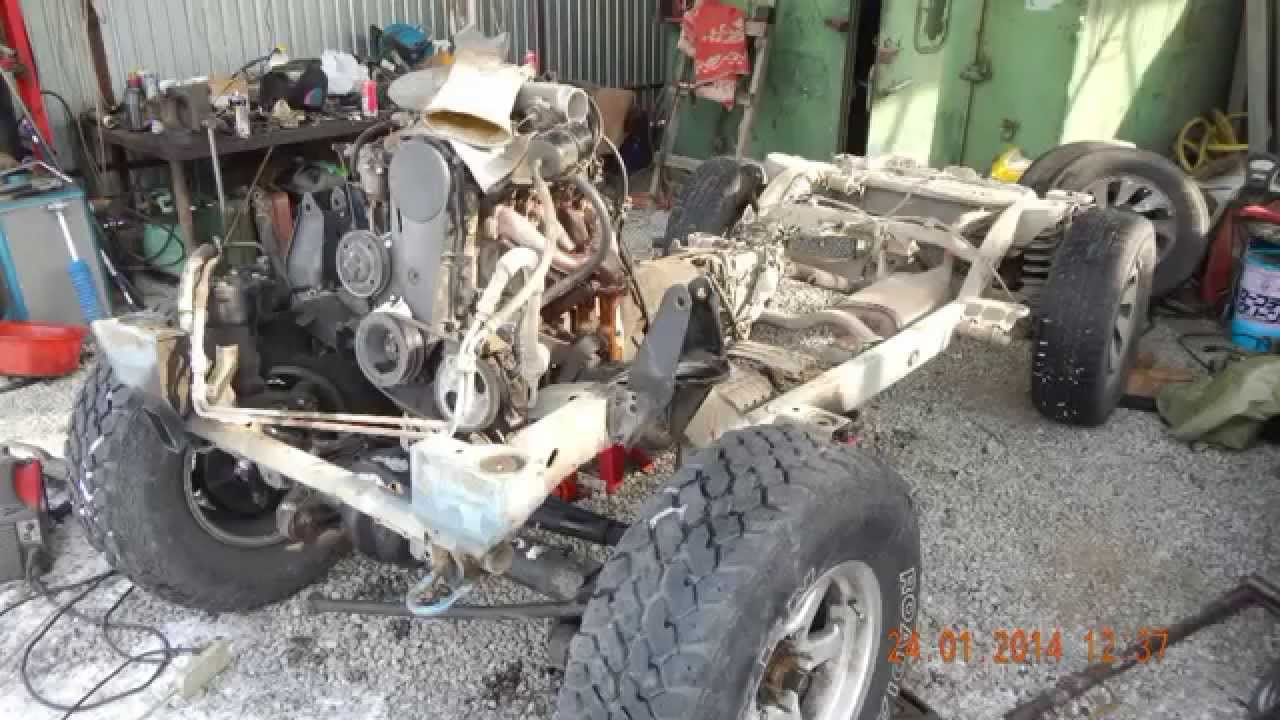 Off-roading preparation of Suzuki of Escudo. 1 Подготовка Сузуки Эскудо KZ