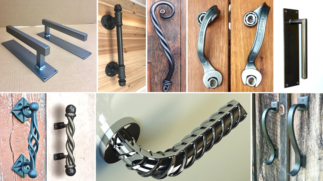 Metal Door Pull Handle Ideas / Easy DIY Handles